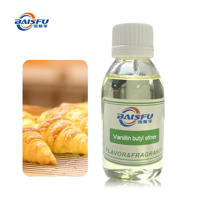 Baisfu Vanillin butyl ether Thermal sensitizer for Cosmetic fragrance