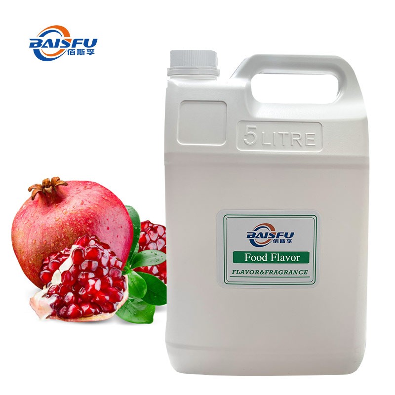 Food Grade Pomegranate Essence Water Soluble High Temperature Stability Beverage Fruit and Vegetable Additive