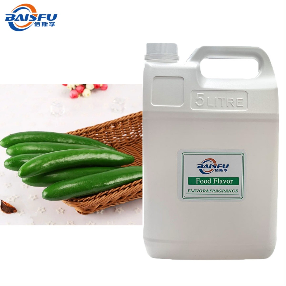 Food Grade Cucumber Flavor Essence Baisfu Brand Food Additive