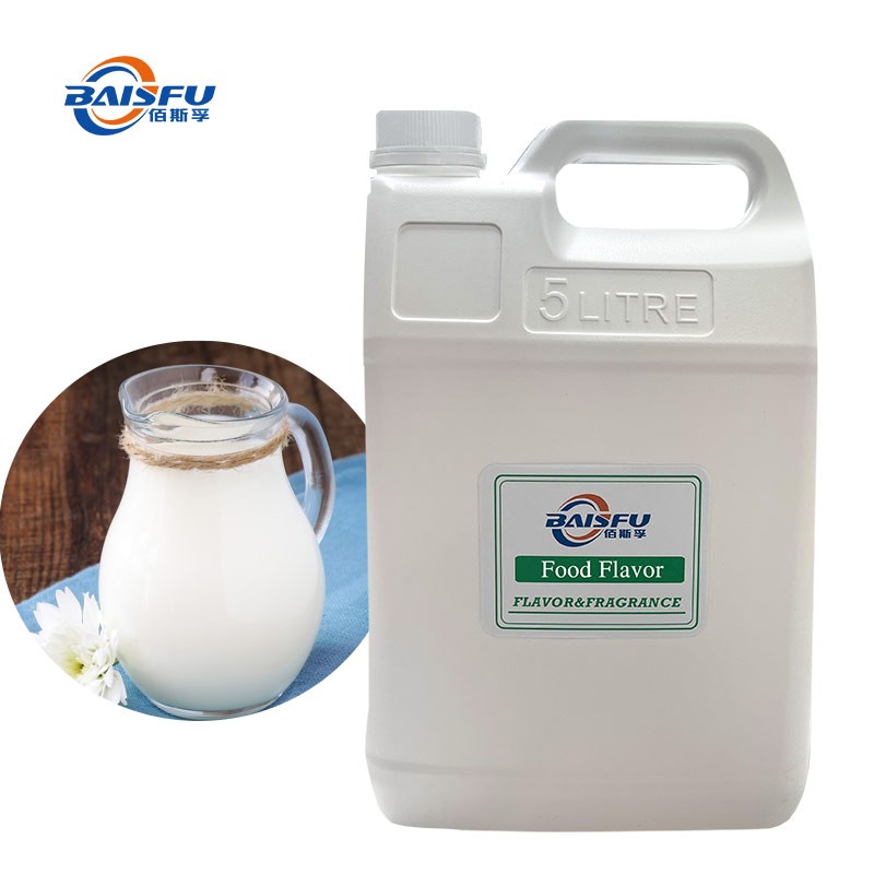 Baisfu Milk Oil Flavors Food Additives High Temperature Resistant Milk Flavor Flavors And Spices Baking Drinks