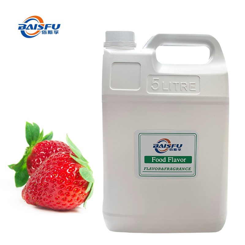 Fresh Strawberry Flavor - Pleasant Aroma, Not Pungent - Lasting Fragrance - High Purity Strawberry Flavor
