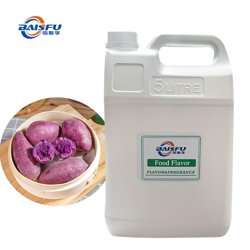 Food Grade Purple Sweet Potato Essence Wholesale Price Water Oil Sweet Potato Flavor Drink Cookies