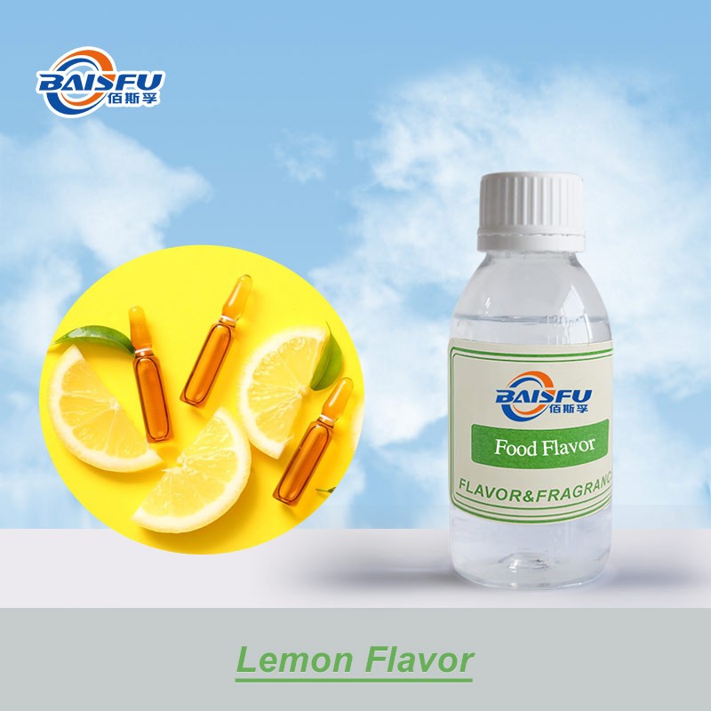 High Purity Lemon Flavor with Lasting Fragrance Pleasant Aroma Not Pungent Industrial Flavor Food Additive with Menthol Taste