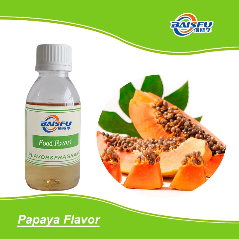 Highly Concentrated Food Grade Papaya Flavor Unique Industrial Flavor for Baking Beverages Attractive