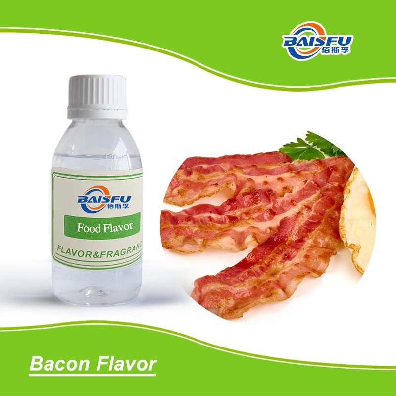 Concentrated Bacon Flavor Liquid Powder Granular Good Temperature Resistance To Stay Long Source Factory