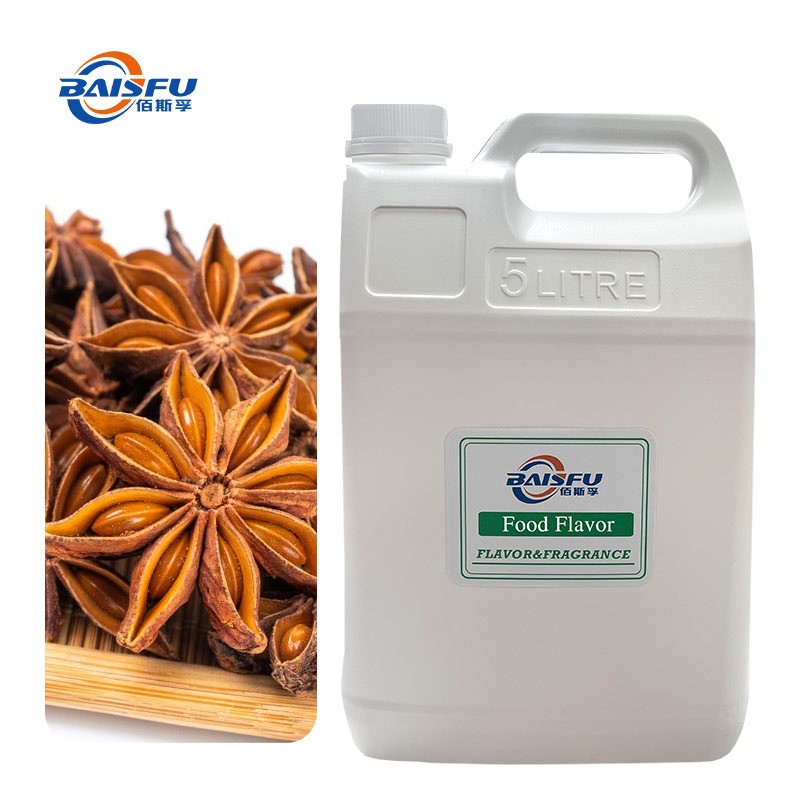 Baisfu Direct Sales Star Anise Flavor Food Flavor High Temperature Resistance And Strong Flavor