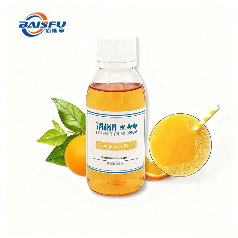 Natural & Artificial Orange Juice Flavor Concentrate with Fragrance-High Purity Liquid Emulsion for Beverages Dairy & Bakery