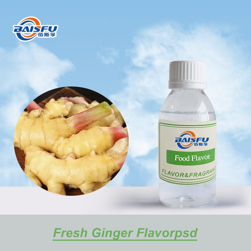 Food Grade Fresh Ginger Flavor Liquid Concentrated Natural Ginger Flavor for Food Processing